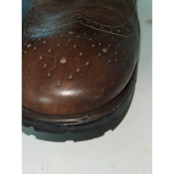 SANDRO MOSCOLONI DERBY WINGTIP Men’s Size 9.5 Made in Brazil - Picture 11 of 11